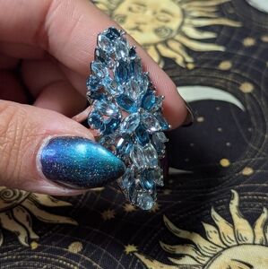 Sterling Silver Blue Topaz Ring